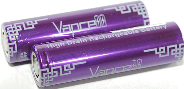 Test Review Of Vapcell Inr Mah Purple Rechargeable